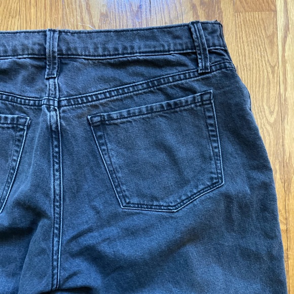 Isabel Maternity washed black boyfriend jeans under belly side panel size 4 - Picture 4 of 5